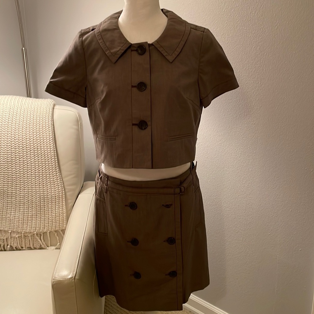 Ann Taylor LOFT Petites - 8P - Women’s Brown Suit Set